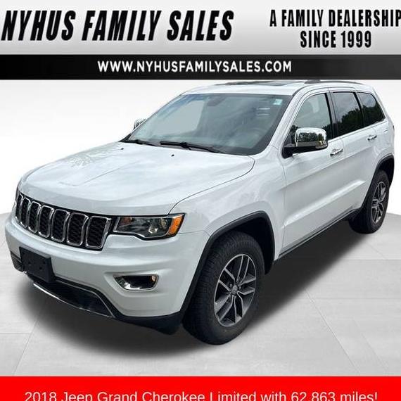 JEEP GRAND CHEROKEE 2018 1C4RJFBGXJC458744 image
